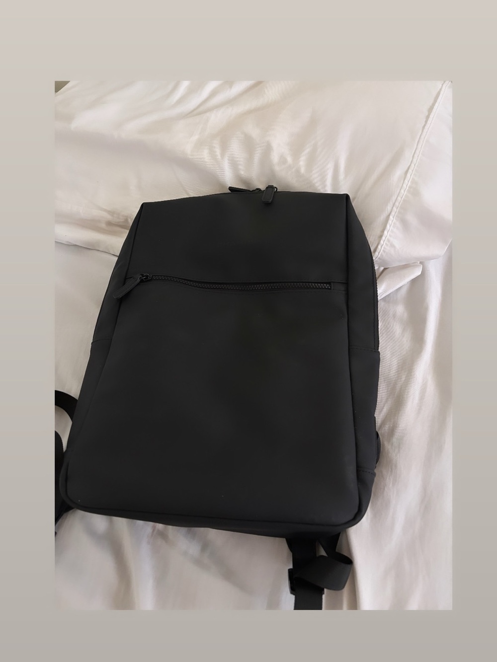 Minimalist Black Men's Backpack - Sleek Onyx Modern II by Champs Luggage